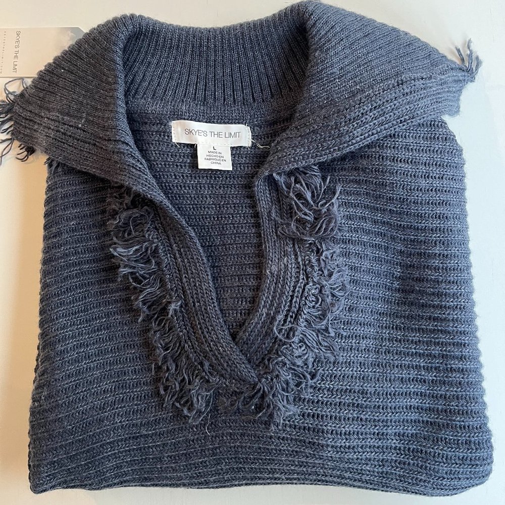 NWT Skye's The Limit Size Large Women's V neck sweater